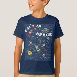 T-shirt Chat dans l'espace