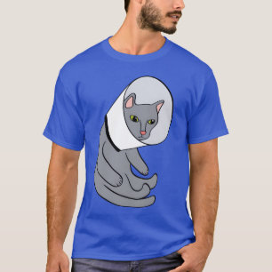 T-shirt Chat dans un rétro cône