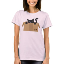 Chat dans une boîte Cute Design animal
