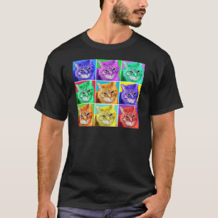 T-shirt Chat d'art de bruit