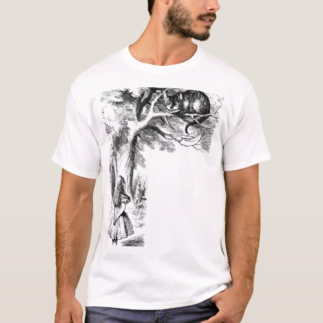 T-shirt Chat de Cheshire (Devant)