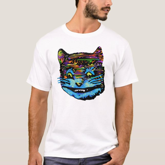 T-shirt Chat de Cheshire (Devant)
