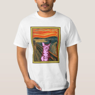 T-shirt Chat de cri perçant !
