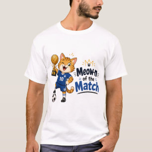 T-shirt Chat de Foot du Match