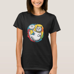T-shirt Chat de Golf à Disque Amateur de Frolf