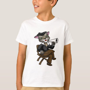 T-shirt Chat de Hollywood