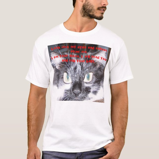 T-shirt chat de hypno (Devant)