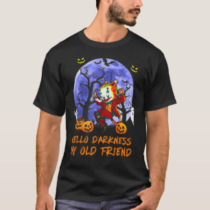 T-shirt Chat de Joker Bonjour Ténèbres Mon Vieux Ami Hallo