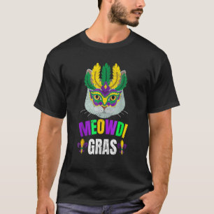 T-shirt Chat de la Gras Mardi Gras Carnaval