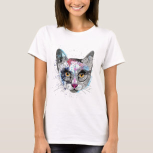 T-shirt Chat de l'espace