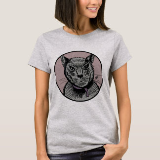 T-shirt "chat de meurtre "