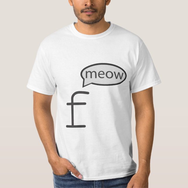 T-shirt Chat de NetHack (Devant)