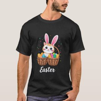 T-shirt Chat de Pâques Pâques