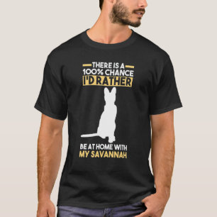 T-shirt Chat de Savannah