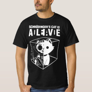 T-shirt Chat de Schrodinger, Funny Science Chat Dead Et Al