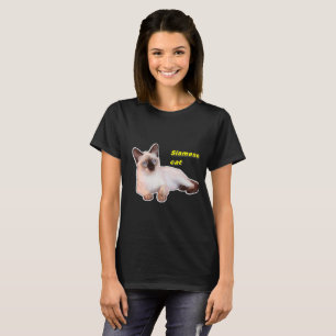 T-shirt Chat de Siamese