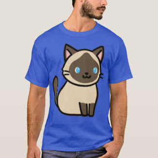 T-shirt Chat de Siamese (2)