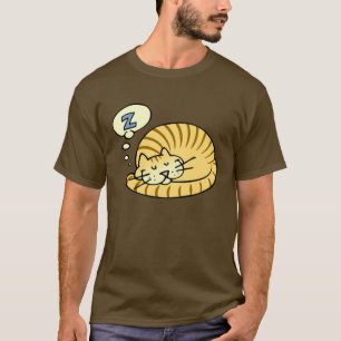 T-shirt Chat de sommeil