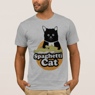 T-shirt Chat de spaghetti