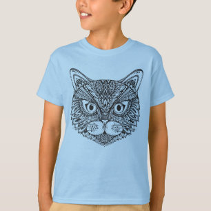 T-shirt Chat de style