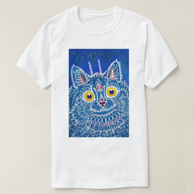 T-shirt Chat de style gothique, Louis Wain (Design devant)