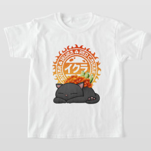 T-shirt Chat de Sushi Roe Saumon Ikura