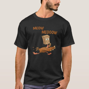T-shirt Chat de Thanksgiving Chat Faux Miaou Dinde de Tha