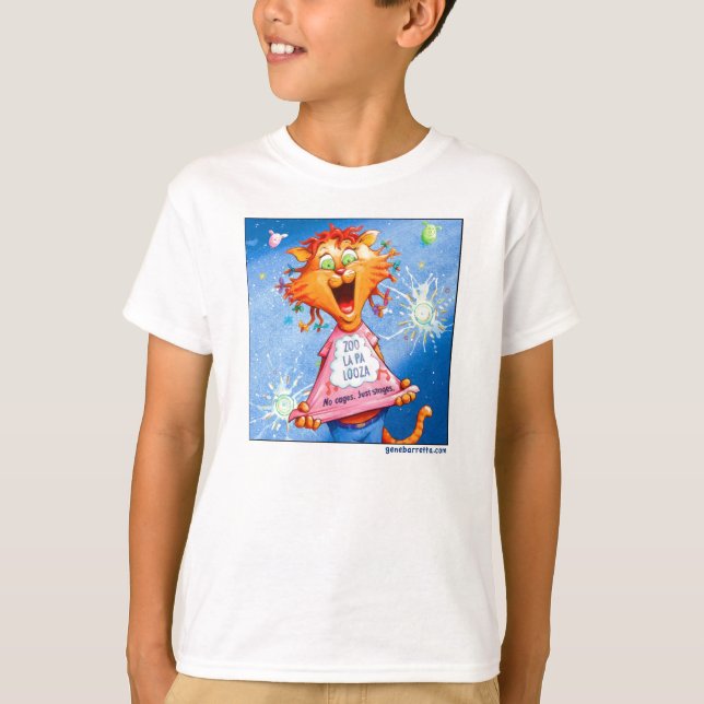 T-shirt Chat de Zoola Palooza (Devant)