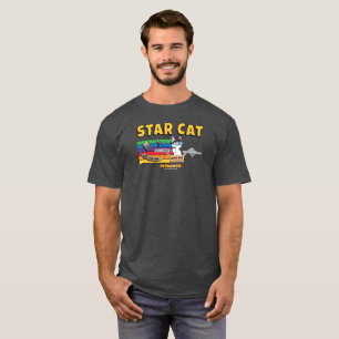 T-shirt Chat d'étoile