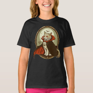 T-shirt Chat d'Halloween, Comte Catula