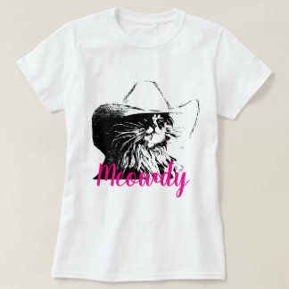 T-shirt Chat d'image de vecteur avec le casquette de