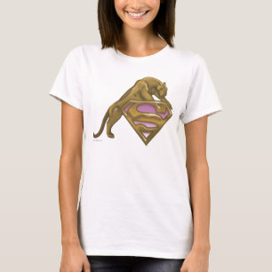 T-shirt Chat d'or de Supergirl