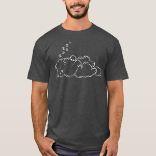 T-shirt Chat Dormir Taker Kitty Dormir Purs Chat