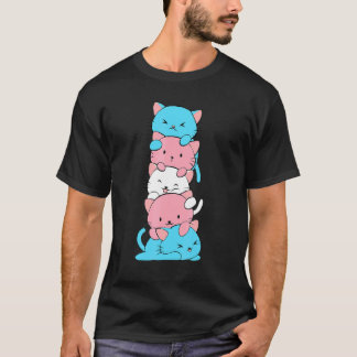 T-shirt Chat Drapeau Transgenre Lgbt Chats Mois Fierté Lg