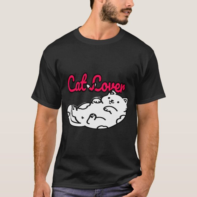T-shirt Chat Drôle (Devant)