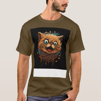 T-shirt chat drôle 1