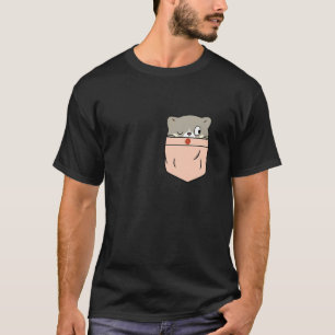 T-shirt Chat Drôle dans la Poche - Chat dans la Poche - Am