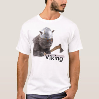 T-shirt Chat drôle de Viking