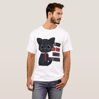 T-Shirt Chat Drôle Je N'Ai Aucune Idée De Ce Que J