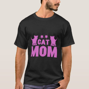 T-shirt Chat drôle maman maman maman maman maman maman cha