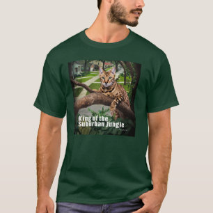 T-shirt Chat du Bengale : Roi de la jungle des banlieues
