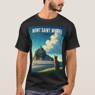 T-shirt Chat du Mont Saint-Michel