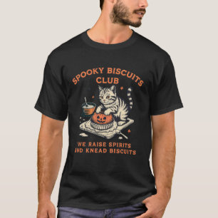 T-shirt Chat du Spooky Biscuits Club, Cuisine d'Halloween