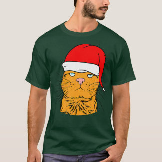 T-shirt Chat En Casquette 1