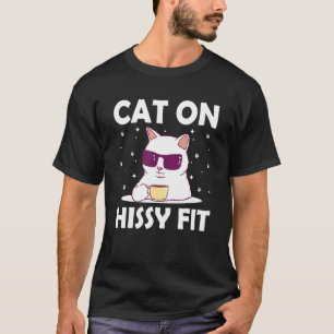T-shirt Chat en crise de nerfs Chat Humour Chatons Coupl