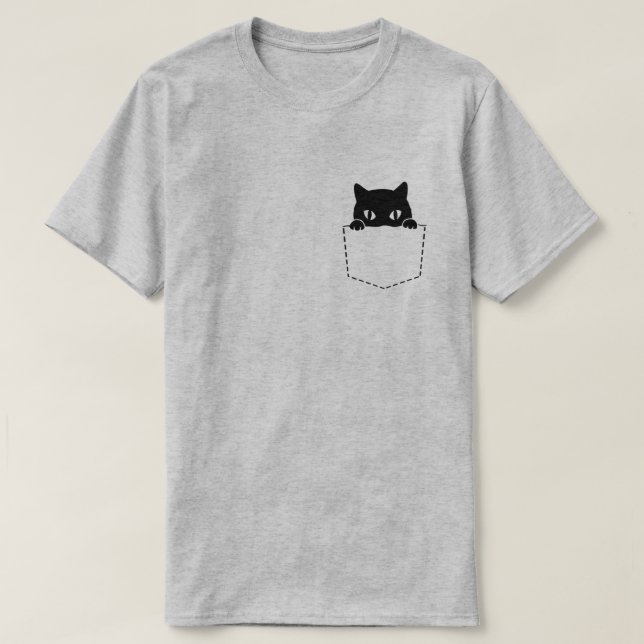 T-shirt Chat En Poche (Design devant)