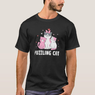 T-shirt Chat énigmatique Chat Humour Chatons Dictons de ma