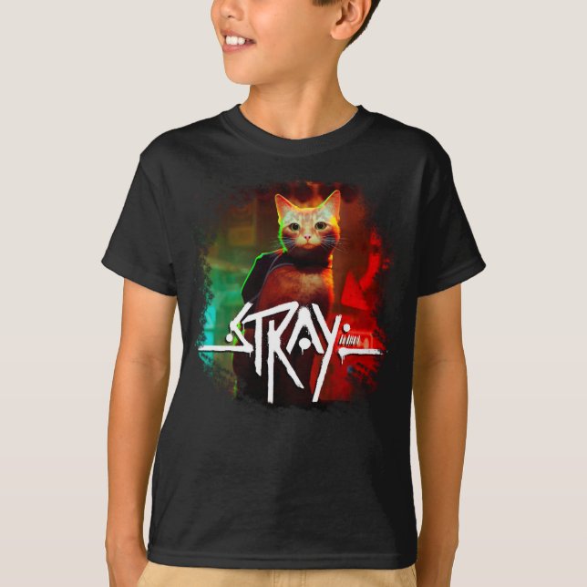 T-shirt Chat errant (Devant)
