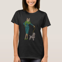 Chat et caniche