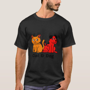 T-shirt Chat Et Chien